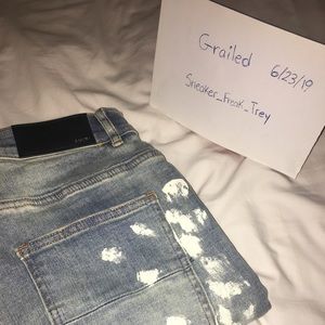 Authentic Mike Amiri Jeans W/Tags BRAND NEW SIZE32